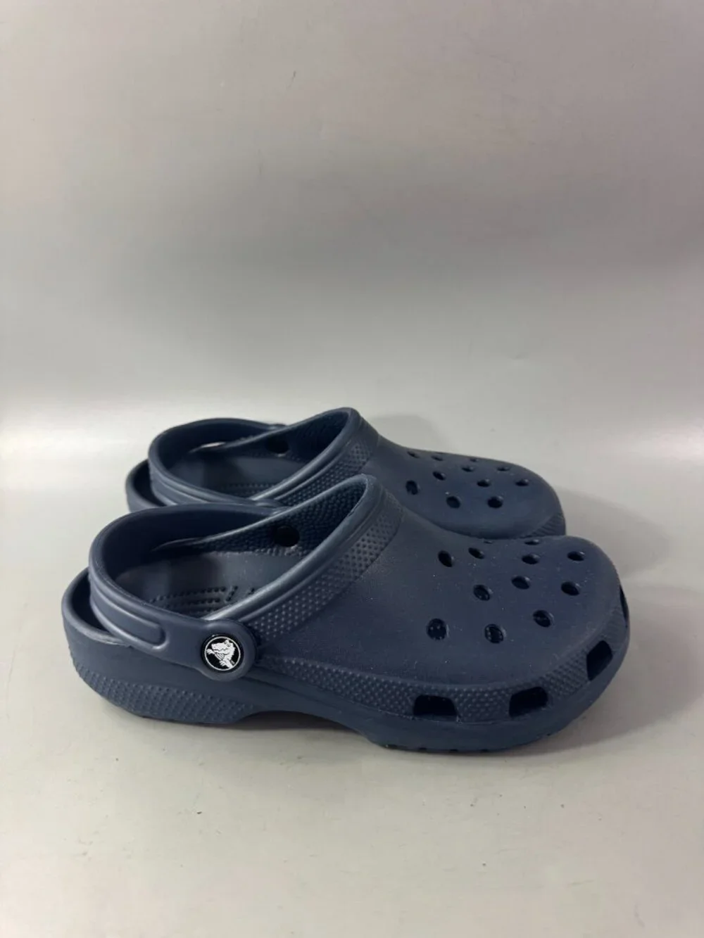 Crocs Classic Clog Navy Blue, Size Junior 5